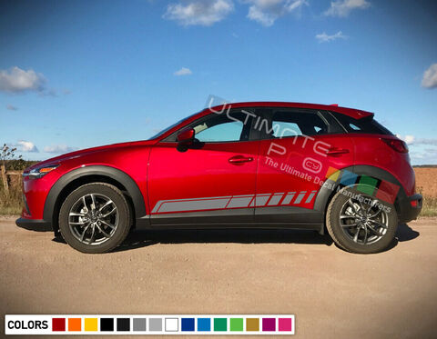 グラフィック デカール ステッカー 車体用 / マツダ CX-3 2015 2016 / サイドドア ストライプキット