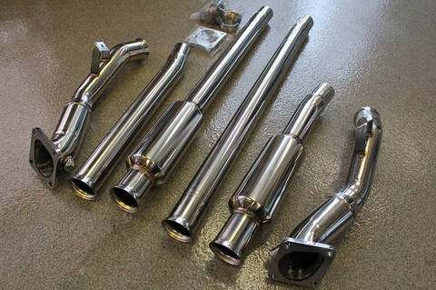 アウディ S4 B5 /A6 C5 2.7L 97-04 Beluga Racing パフォーマンス ストレート フロントパイプ　タービンアウトレット