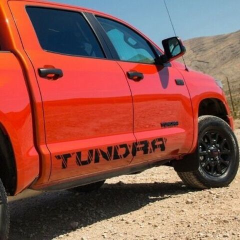 グラフィック デカール ステッカー 車体用 / トヨタ タンドラ 2016 / TRDスポーツ サイドストライプグラフィックデカール ワイルドスタイル