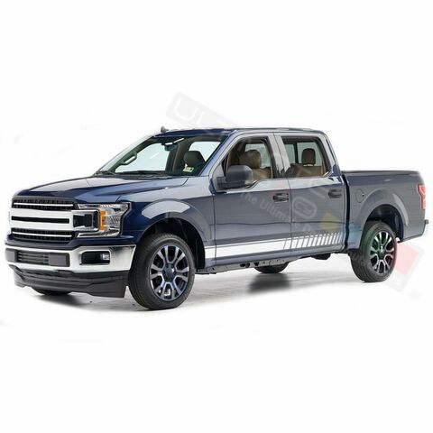 グラフィック デカール ステッカー 車体用 / フォード F150 スーパークルーキャブ / サイドドア ストライプステッカー