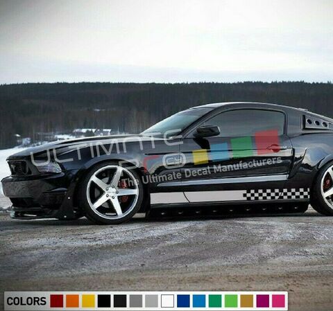 グラフィック デカール ステッカー 車体用 / フォード マスタング 2004-2013 / サイドドア ストライプキット