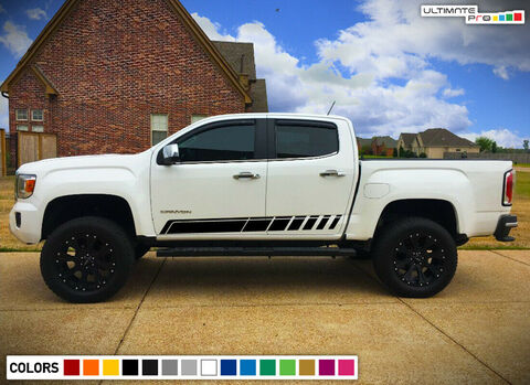 グラフィック デカール ステッカー 車体用 / GMC キャニオン 2016 2017 2018 2019 / サイドドア ステッカー