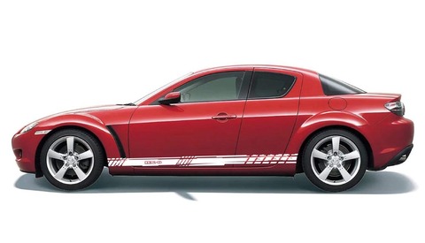 グラフィック デカール ステッカー 車体用 / マツダ RX-8 / ストライプ・ステッカー