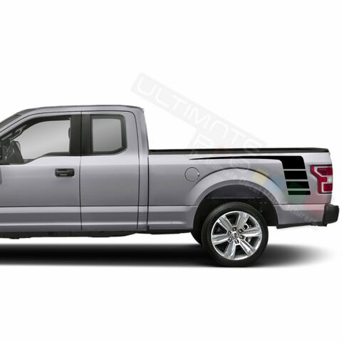 グラフィック デカール ステッカー 車体用 / フォード F-150  スーパーキャブ 2020 / サイドドア ストライプステッカー
