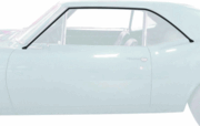 67 Camaro/Firebird Roof Rail Weatherstrip - LATEX