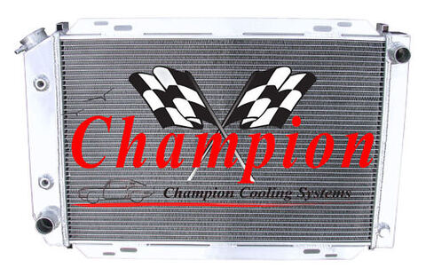 マスタング 80-93 2Row Champion アルミラジエター EC138