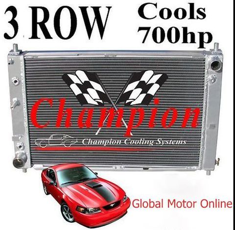 マスタング 97-04 3Row Champion アルミラジエター  CC2139