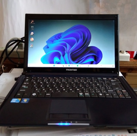 再生ノートパソコン　Win11