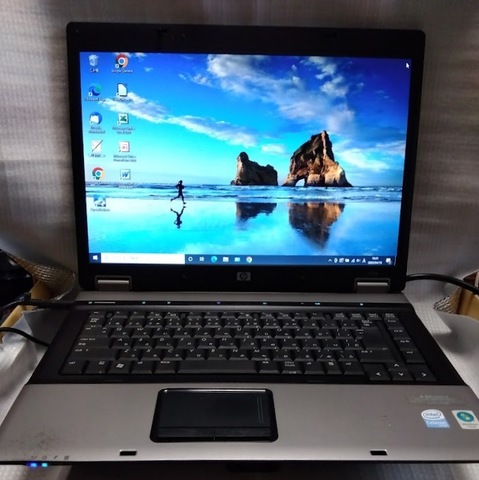 HP Compaq6730b SSD換装　Win10