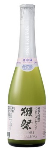 獺祭 純米大吟醸45 にごりスパークリング 360ml　1ケース(12本入り)　出来立て出荷　クール便代金込み送料別