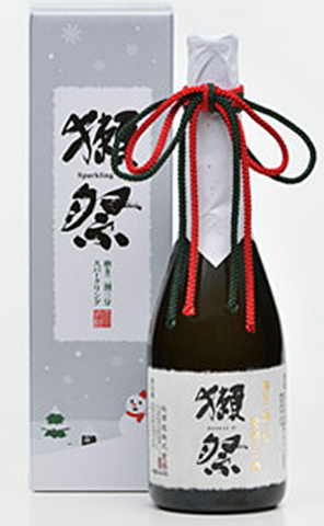 磨き二割三分 発泡にごり酒 　360mlXmas