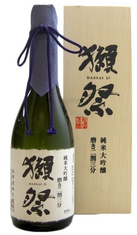  獺祭 純米大吟醸 23　720ml 木箱入り