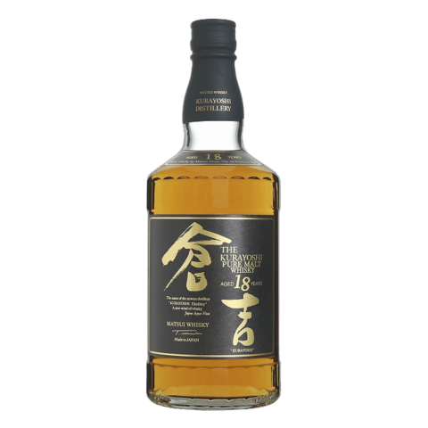 マツイピュアモルトウィスキー倉吉 18年　700ml　ギフト箱入り