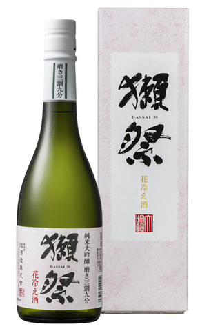 獺祭 純米大吟醸 磨き三割九分 花冷え酒　720ml箱入り