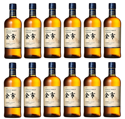 シングルモルト余市 700ml　箱なし　１２本　送料無料(沖縄・北海道除く)