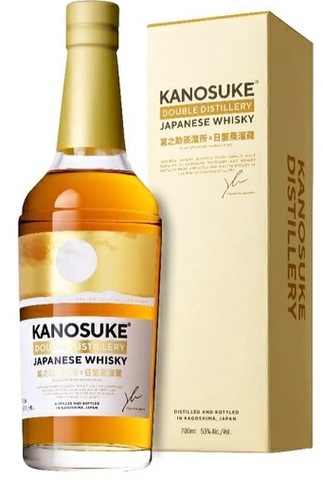 嘉之助 DOUBLE DISTILLERY 53° 700ml　ダブルディスティラリー　700ml　箱入り