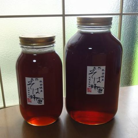 秋田県産そば蜂蜜（訳あり）１２００