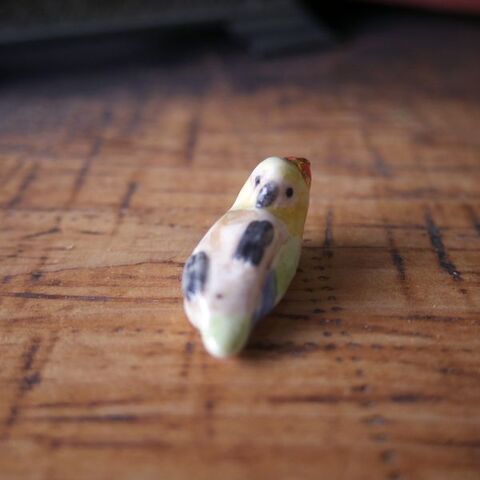 つぐみ製陶所　フェーヴ（コガネメキシコ）