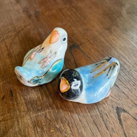 こまつか苗さん作 コザクラインコ片口鉢 セット こまつか苗の商品一覧 | ひなた