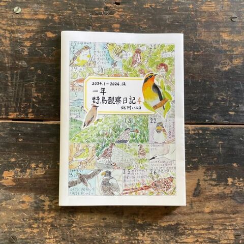 北村ハルコ ZINE「１年野鳥観察日記4」