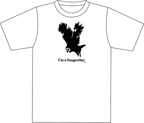 「I'm a Songwriter Tシャツ」（ホワイト）