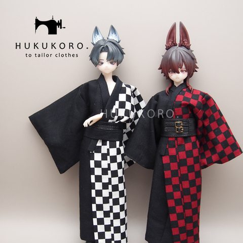 最終価格　ビスクドール用　着物、エプロンのセット　早い者勝ち 最終価格 ビスクドール用 着物、エプロンのセット 早い者勝ち