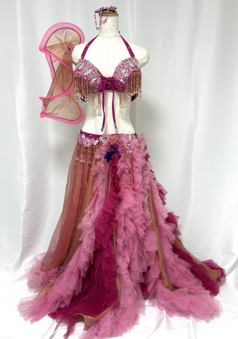 珊瑚・ピンクー★ベリコレ出展 (送料込み)