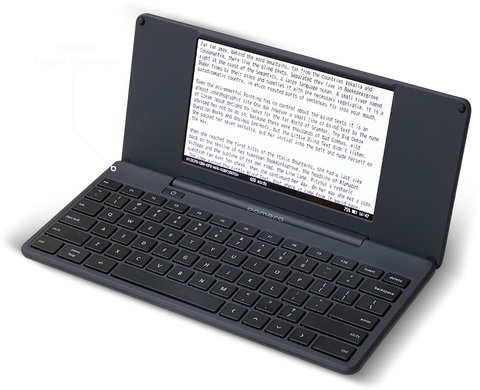 キングジム社製デジタルメモ「ポメラ英語版（pomera DM250US）」