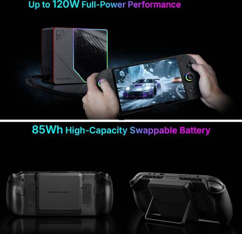 水冷ポータブルゲーミングPC「ONEXFLY APEX」