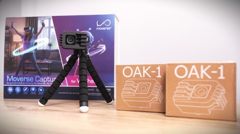 VRChat向けマーカー不要フルトラッキングシステム「Moverse Capture VRC」