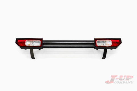 JB64/74・JC74　リアダブルGPバンパー　純正テールランプ用　スチール製　ラプターライナーブラック塗装　【R-47】
