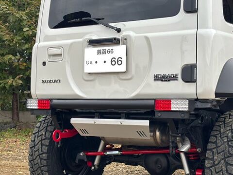 JB64/74・JC74　リアGPバンパー60Φ＋LEDテールランプ　2点セット　ステンレス製/スチール製