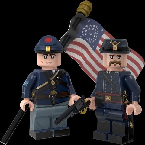 メイン第20志願歩兵連隊 2体パック - アメリカ南北戦争（American Civil War）