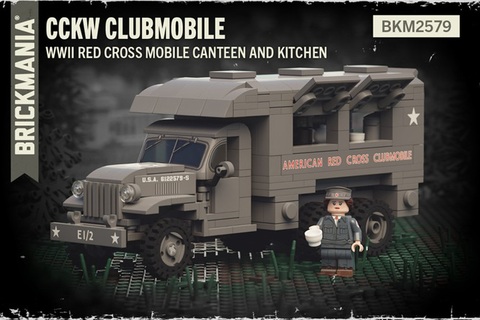 CCKW　クラブモービルーWWII 赤十字移動式食堂・厨房車