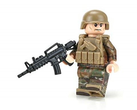  US Army OCP Infantry Minifigure