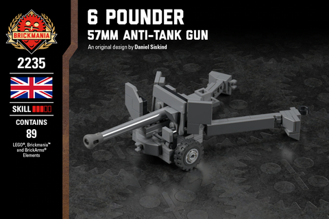 6 Pounder 57mm Anti-Tank Gun