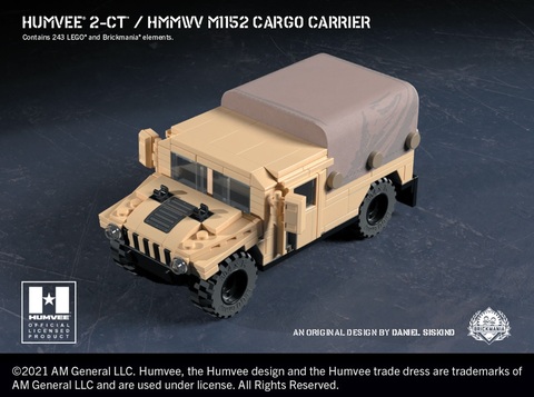   ハンヴィー 2－CT － HMMWV M1152 カーゴ　キャリア