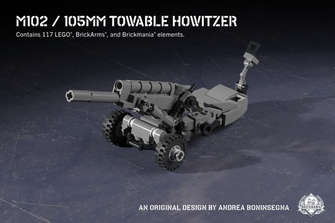 M102 105mm　トァブル　ホウィッツァー