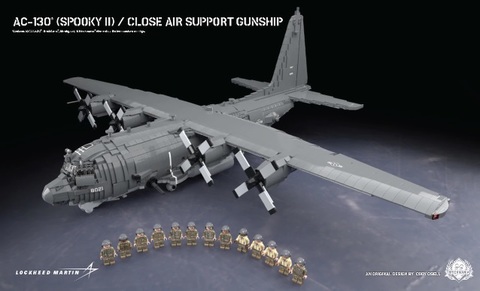 AC-130® (SPOOKY II) - Close Air Support Gunship