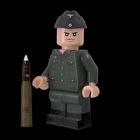 WWII ドイツ軍　ガン　クルーマン/パーフェクト　キャリバ―　88㎜シェル