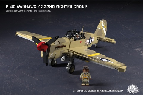 P-40B ウォーホーク　332nd　ファイター　グループ