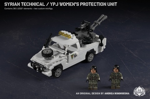 シリアン　テクニカル – YPJ ウーマン プロテクション ユニット