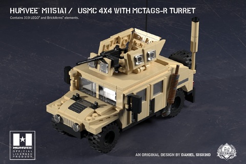   ハンヴィー M115A1HUMVEE® M1151A1 – USMC 4x4 w/ MCTAGS-R Turret