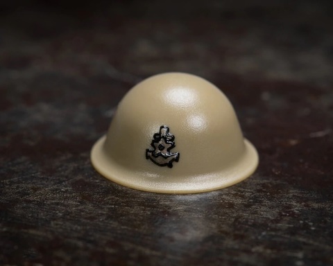 WWII　大日本帝国海軍ヘルメット（記章付き）BM