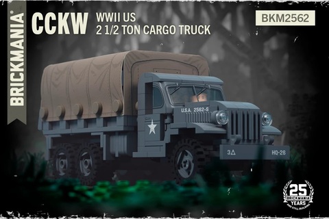 CCKWｰWWII US2 1/2トン　カーゴトラック