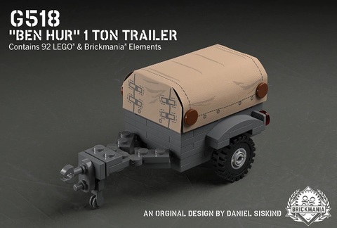 G518－”Ben Hur" 1トントレーラー