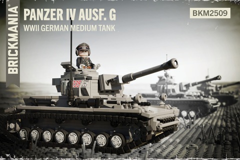 ドイツ軍　Panzer IV Ausf. G　WWII中戦車