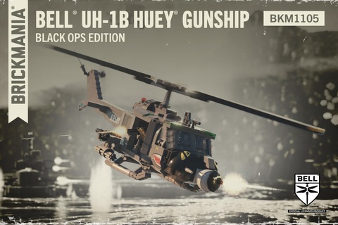 BELL UH-1B　Huey - ガンシップ　―　ブラック　オプス　エディション