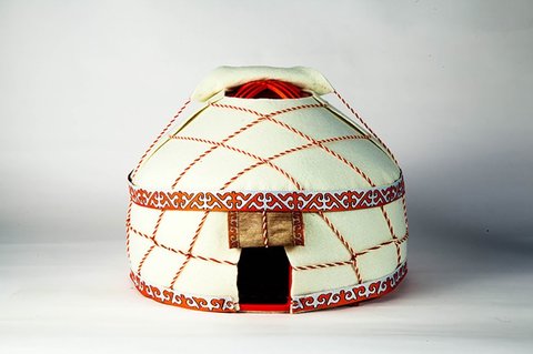 ユニユルト Uni Yurt 遊牧民ユルタの模型