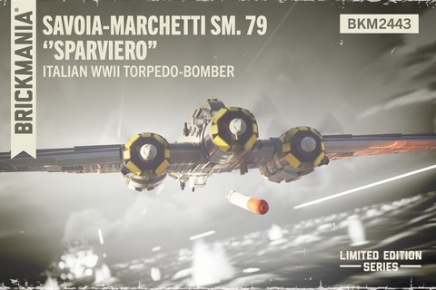 サヴォイア・マルケッティ SM.79 'スパルヴィエロ' – WWIIイタリア雷撃機